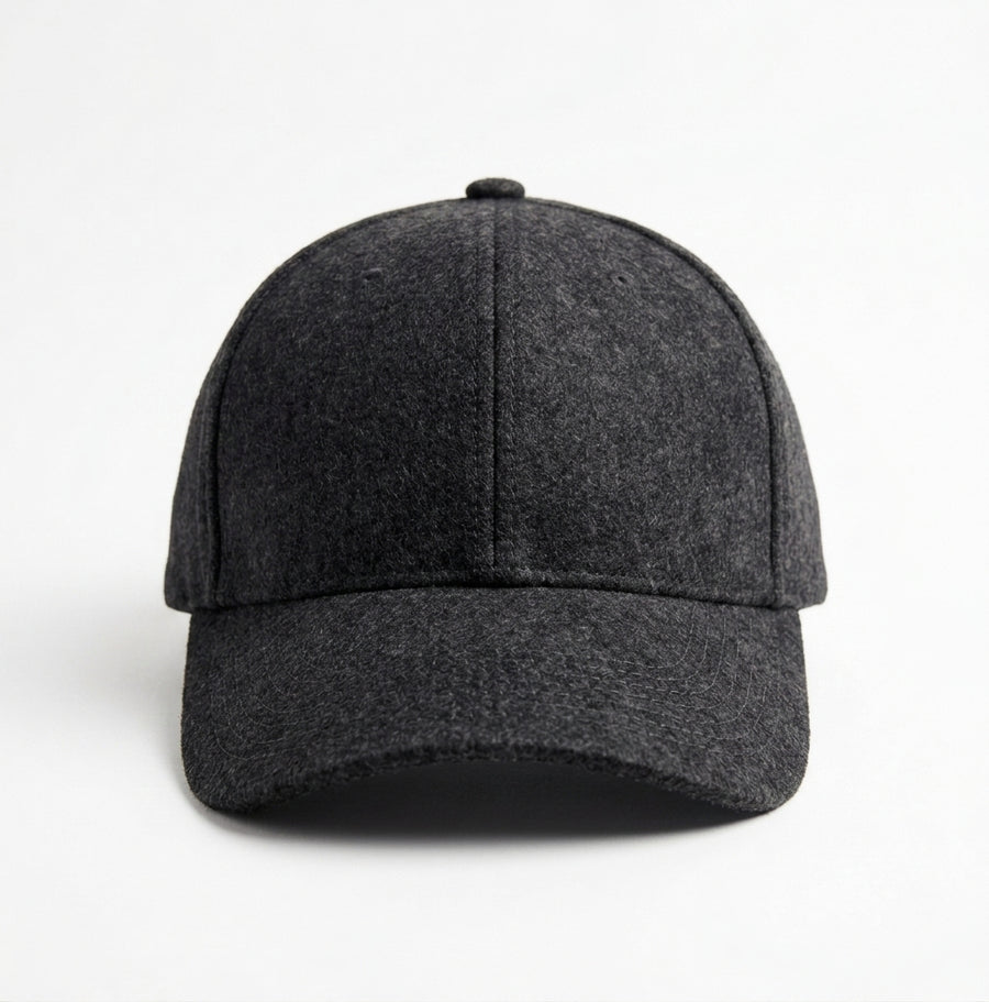 Cashmere Cap - Charcoal