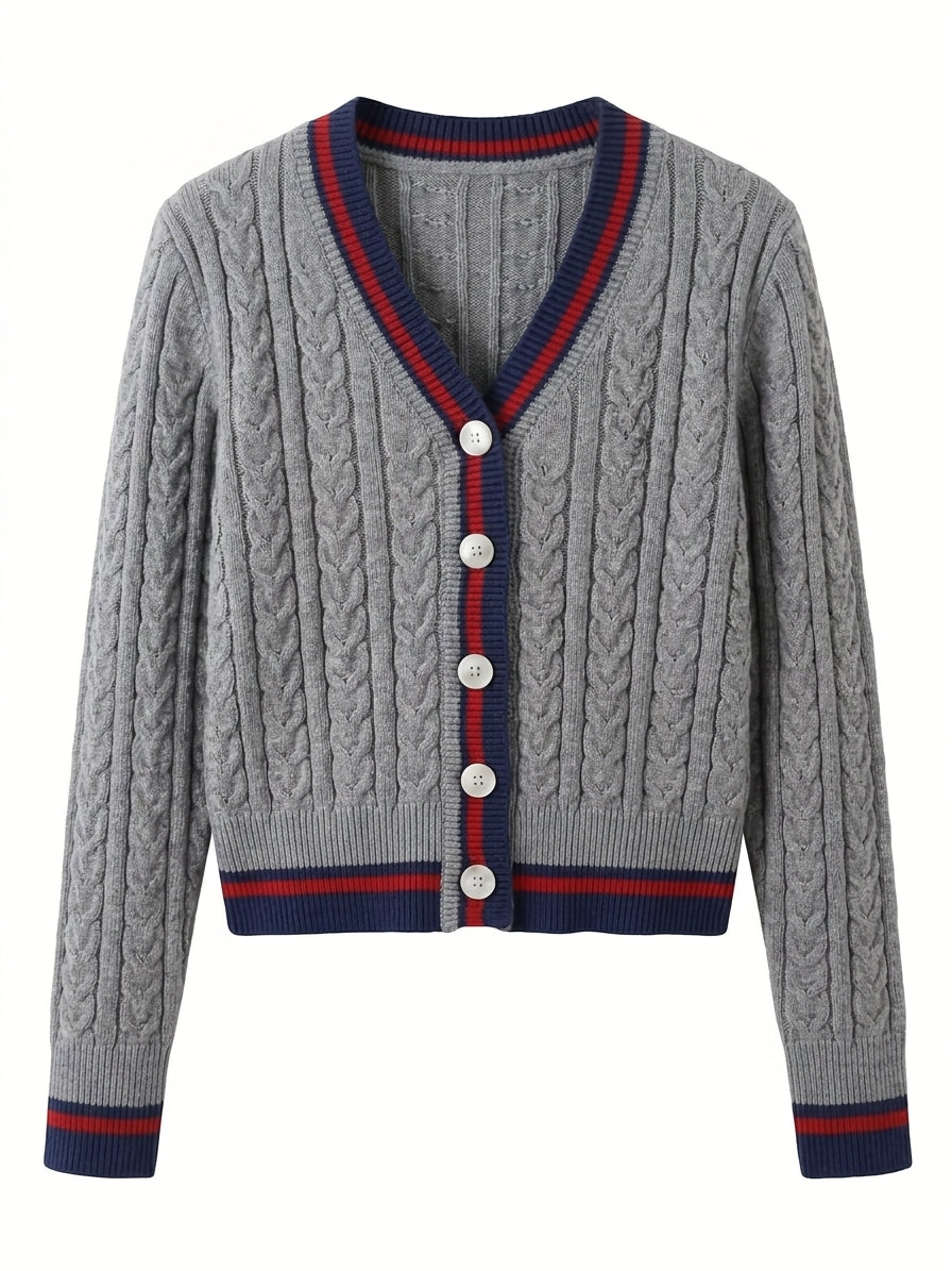 Perla Cardigan - Stone