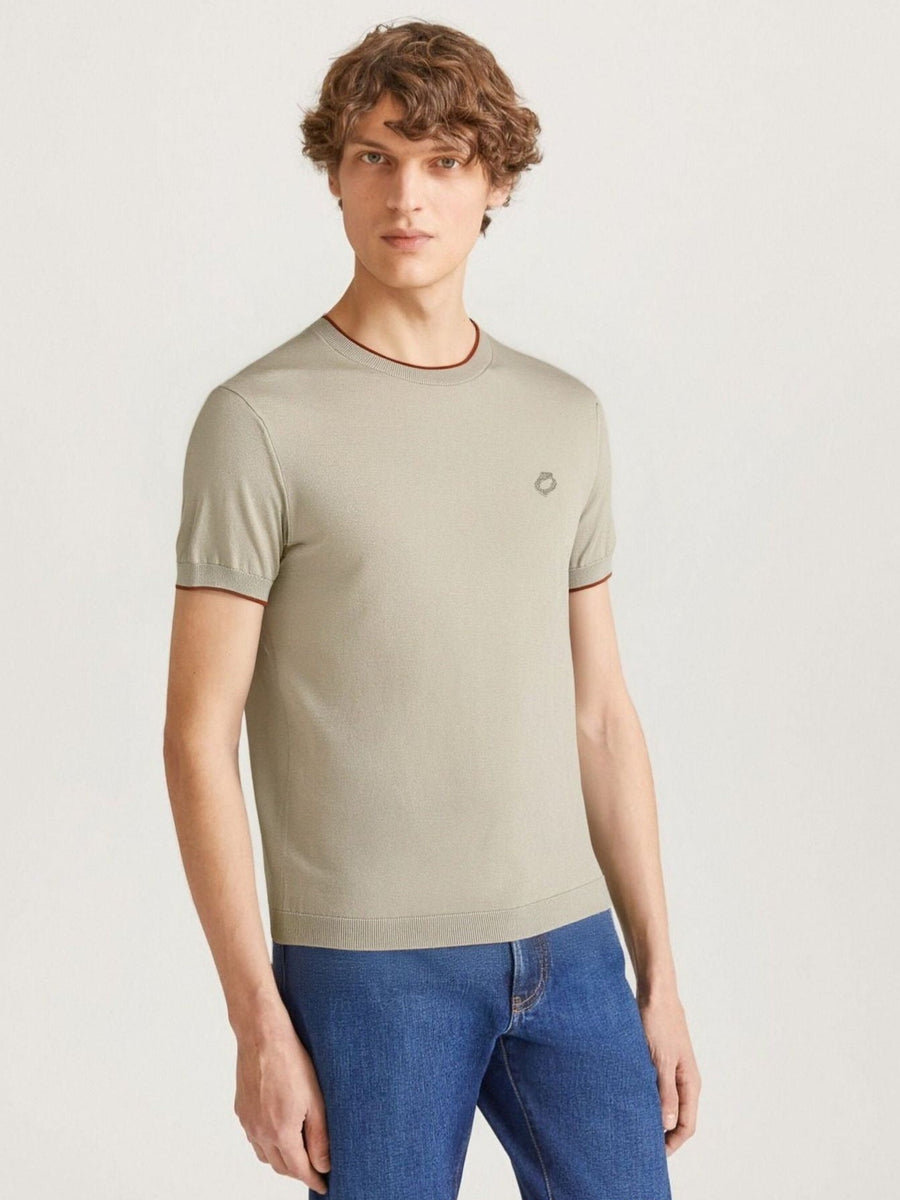 Knit Tee — Sage